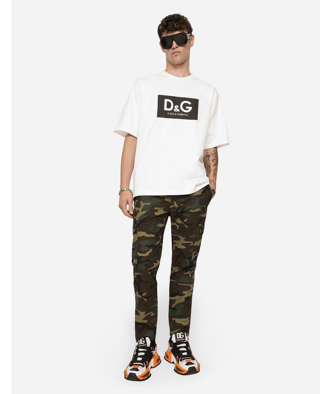 DOLCE&GABBANA Прямые брюки, фото 4