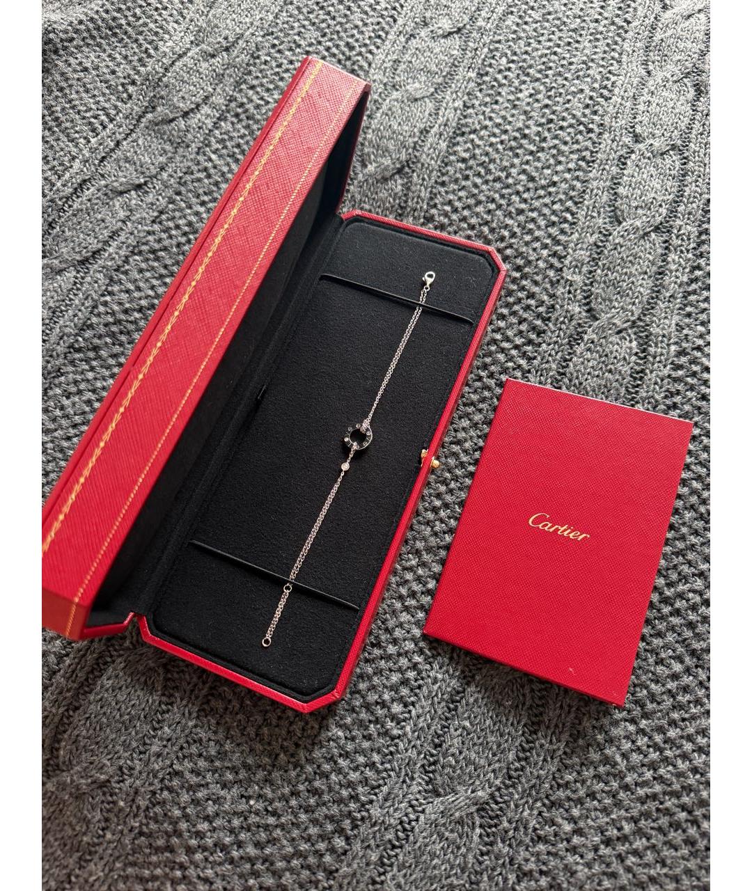 CARTIER Серебряный браслет из белого золота, фото 5