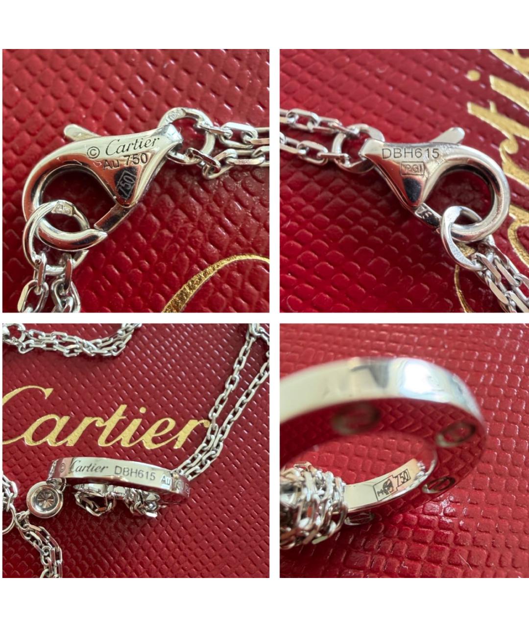 CARTIER Серебряный браслет из белого золота, фото 4