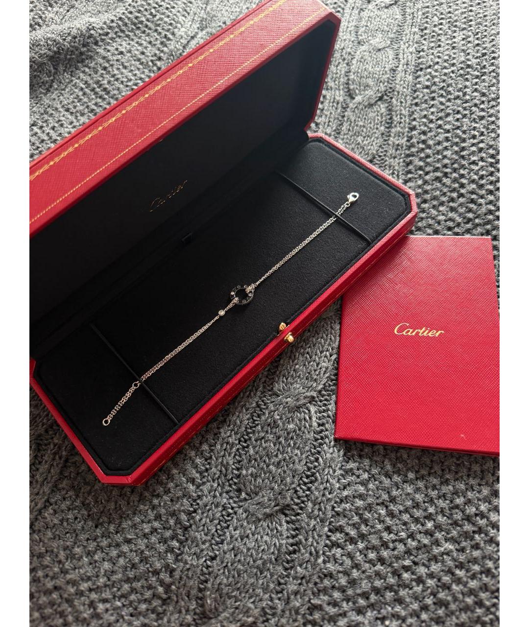 CARTIER Серебряный браслет из белого золота, фото 7