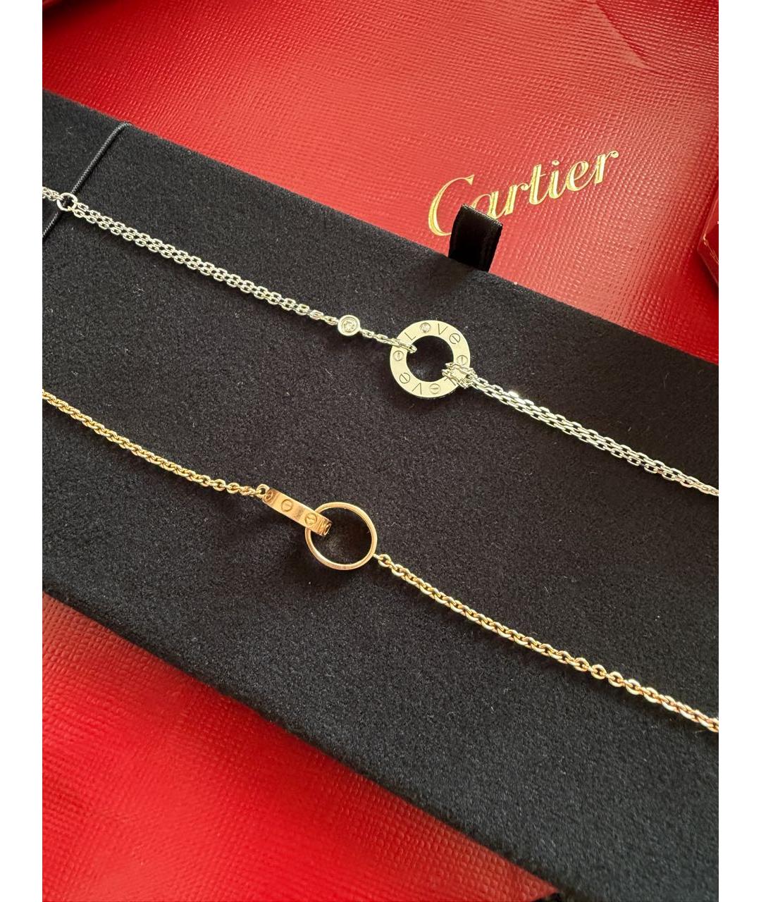 CARTIER Серебряный браслет из белого золота, фото 8
