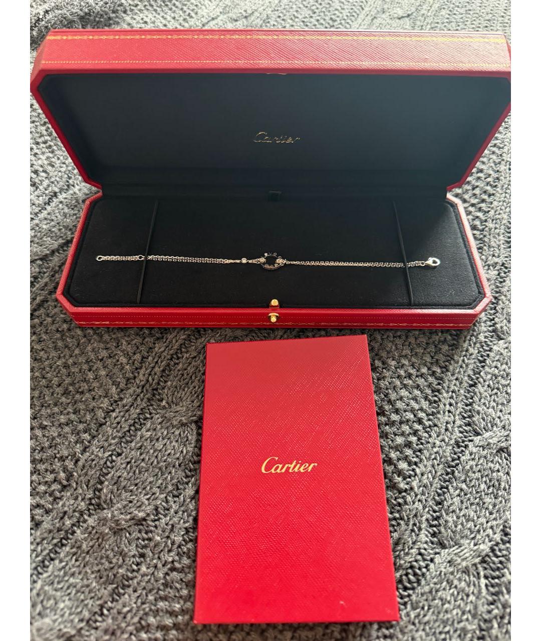 CARTIER Серебряный браслет из белого золота, фото 6
