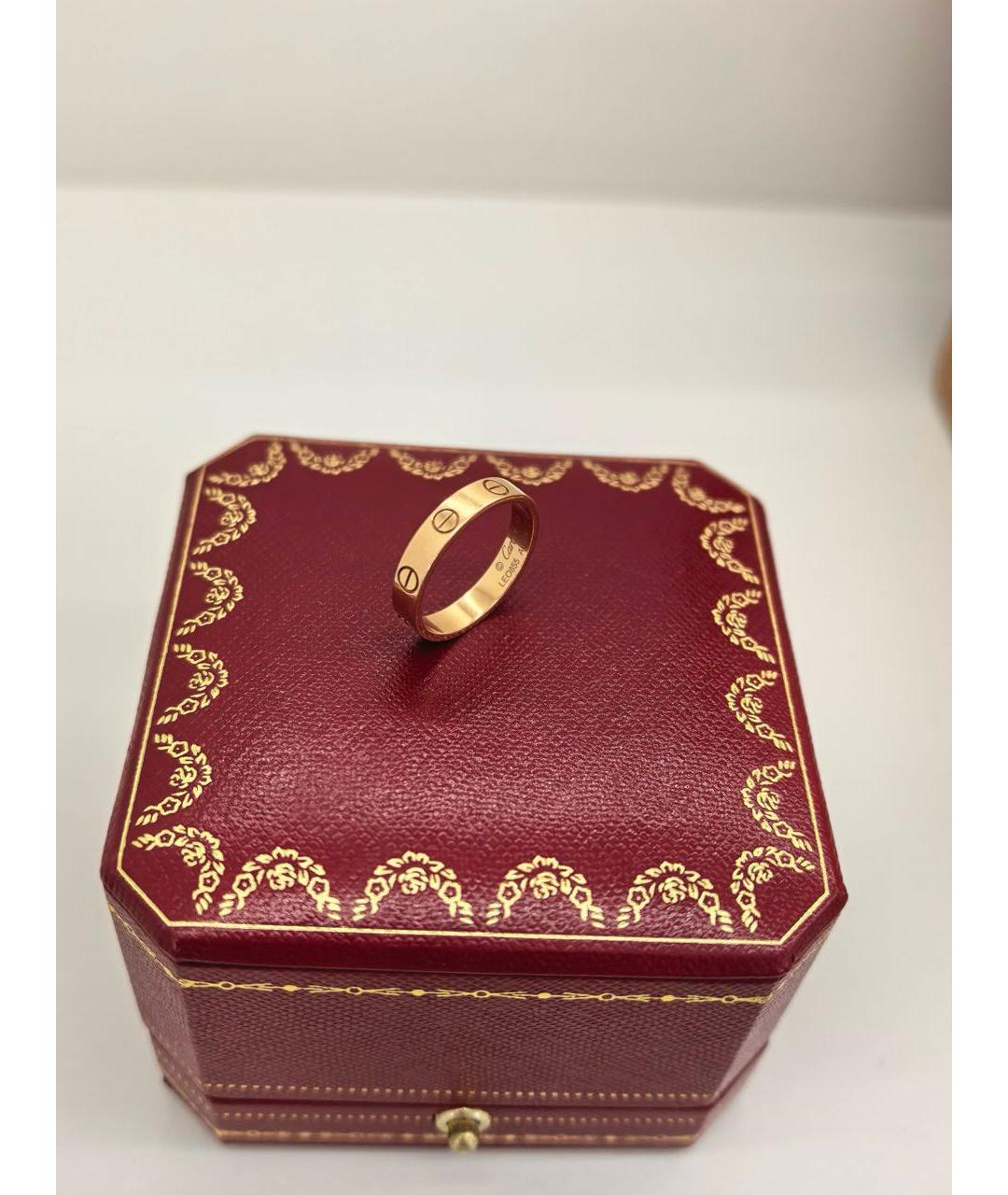 CARTIER Золотое кольцо из розового золота, фото 4