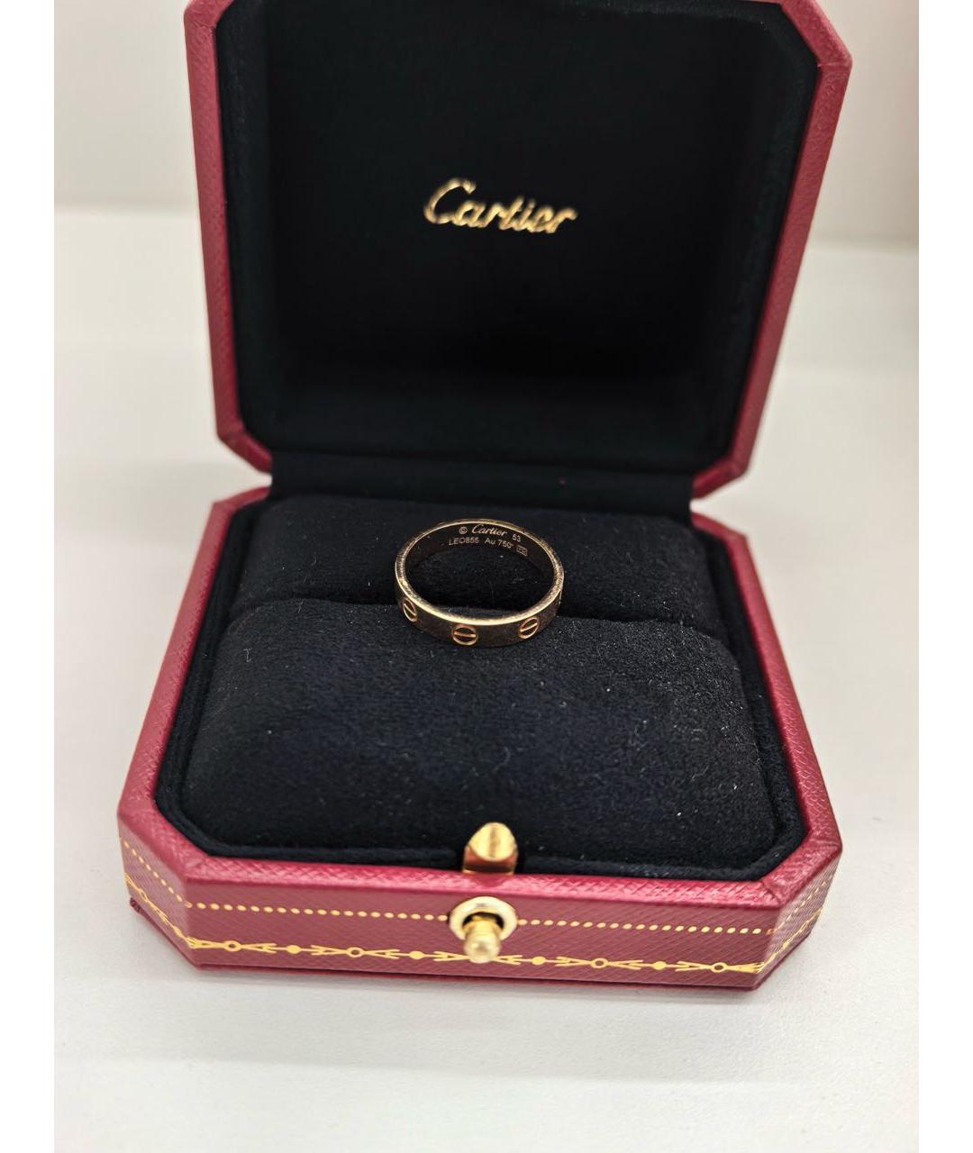 CARTIER Золотое кольцо из розового золота, фото 3