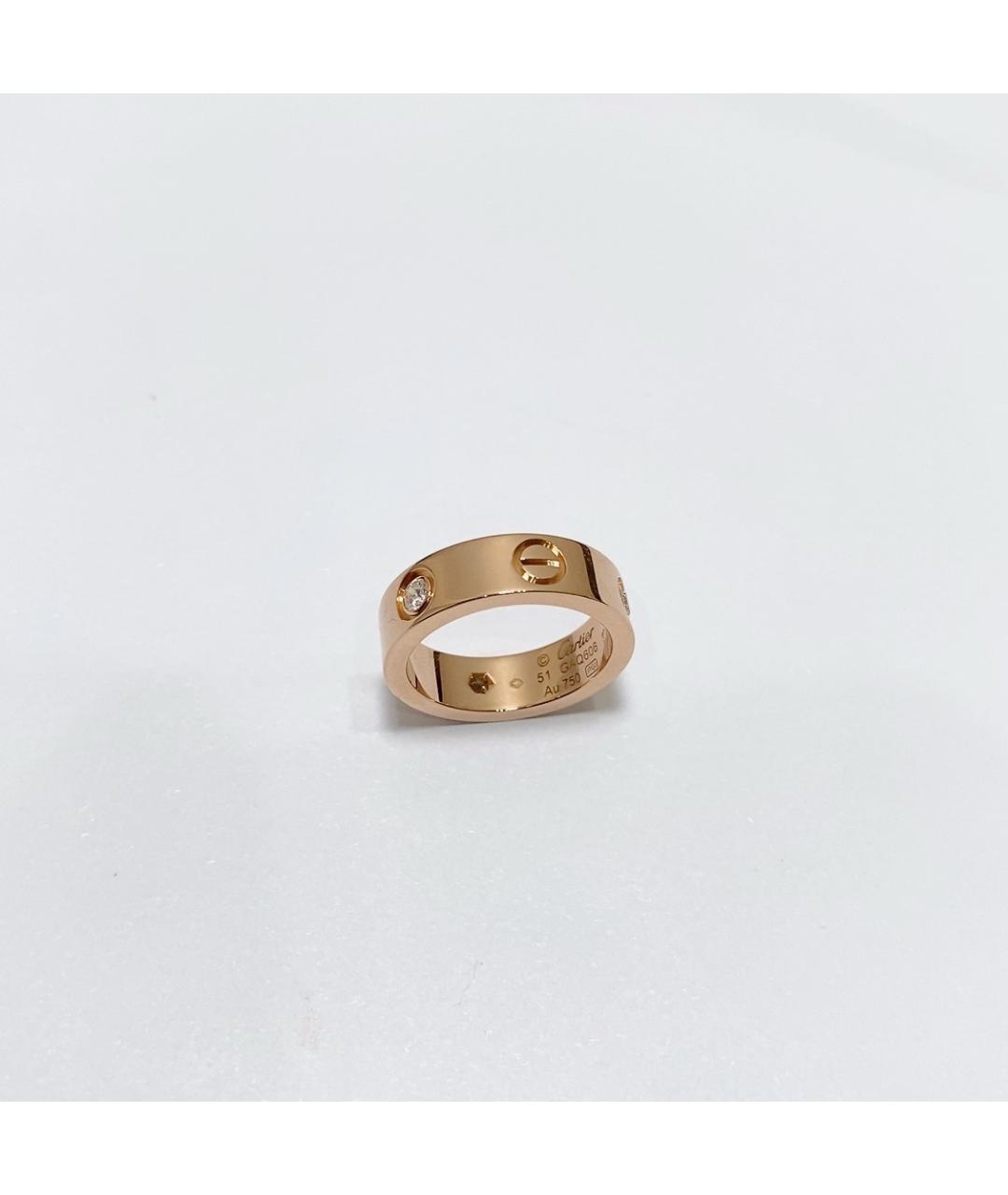 CARTIER Золотое кольцо из розового золота, фото 4