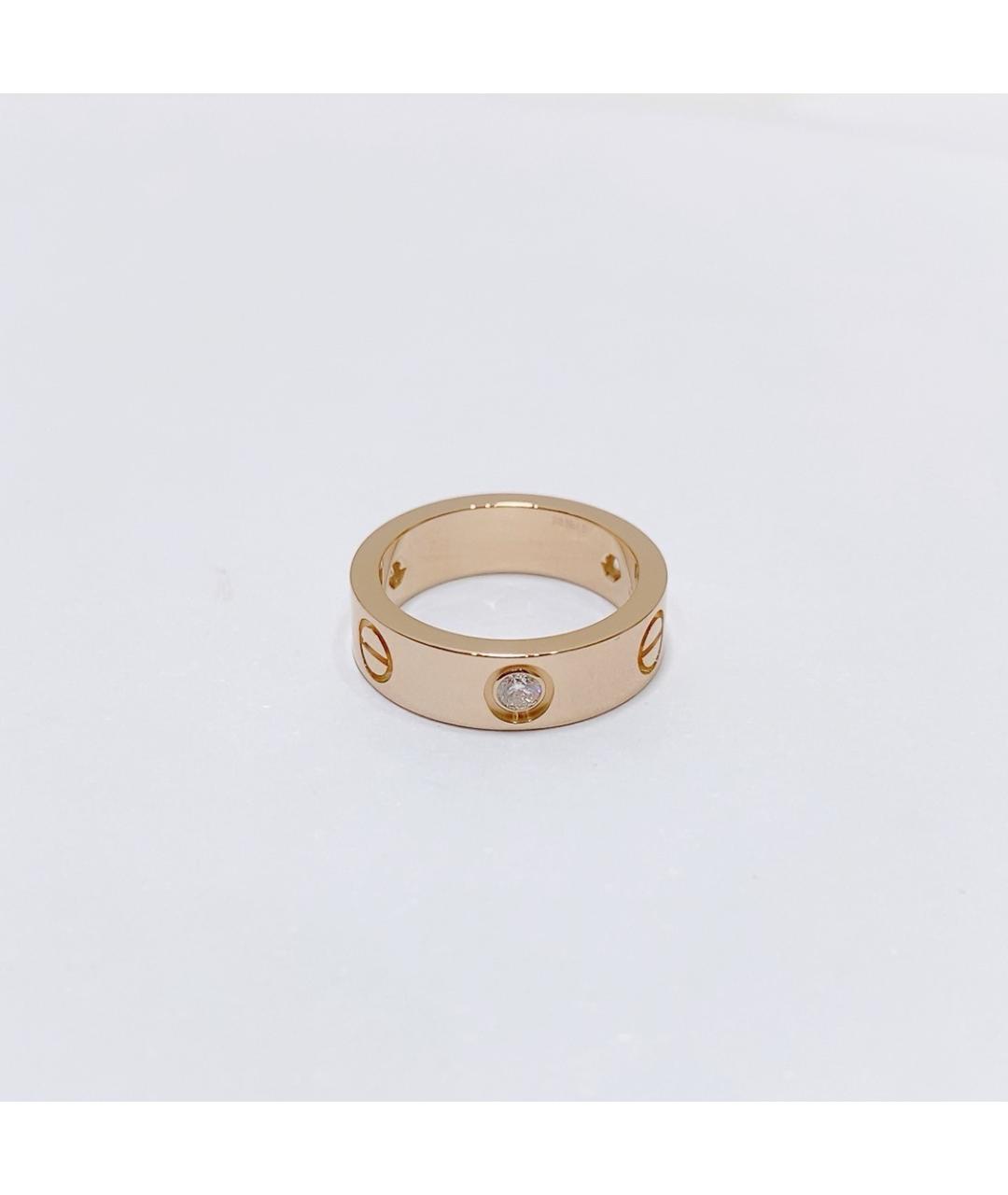 CARTIER Золотое кольцо из розового золота, фото 2