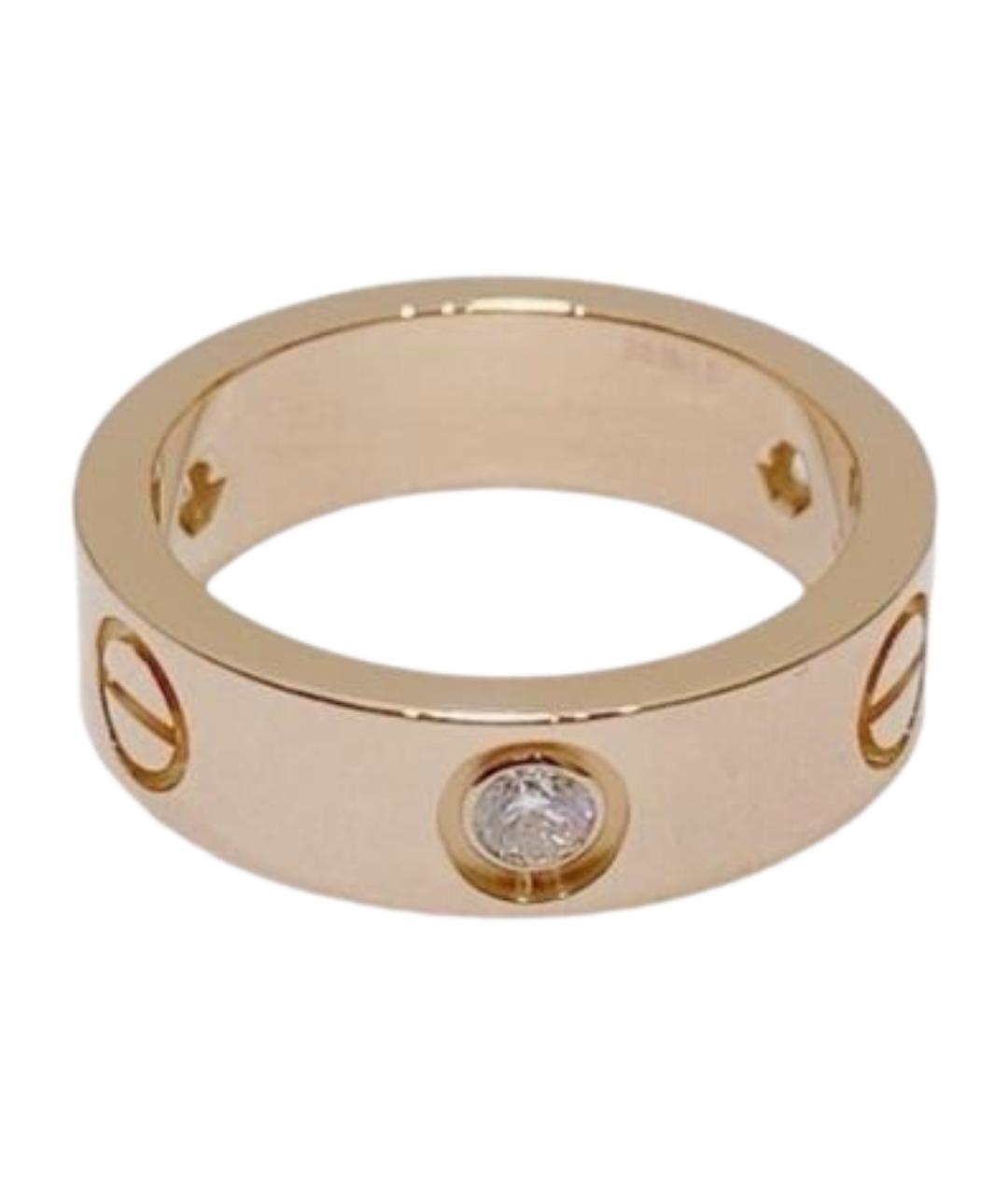 CARTIER Золотое кольцо из розового золота, фото 1
