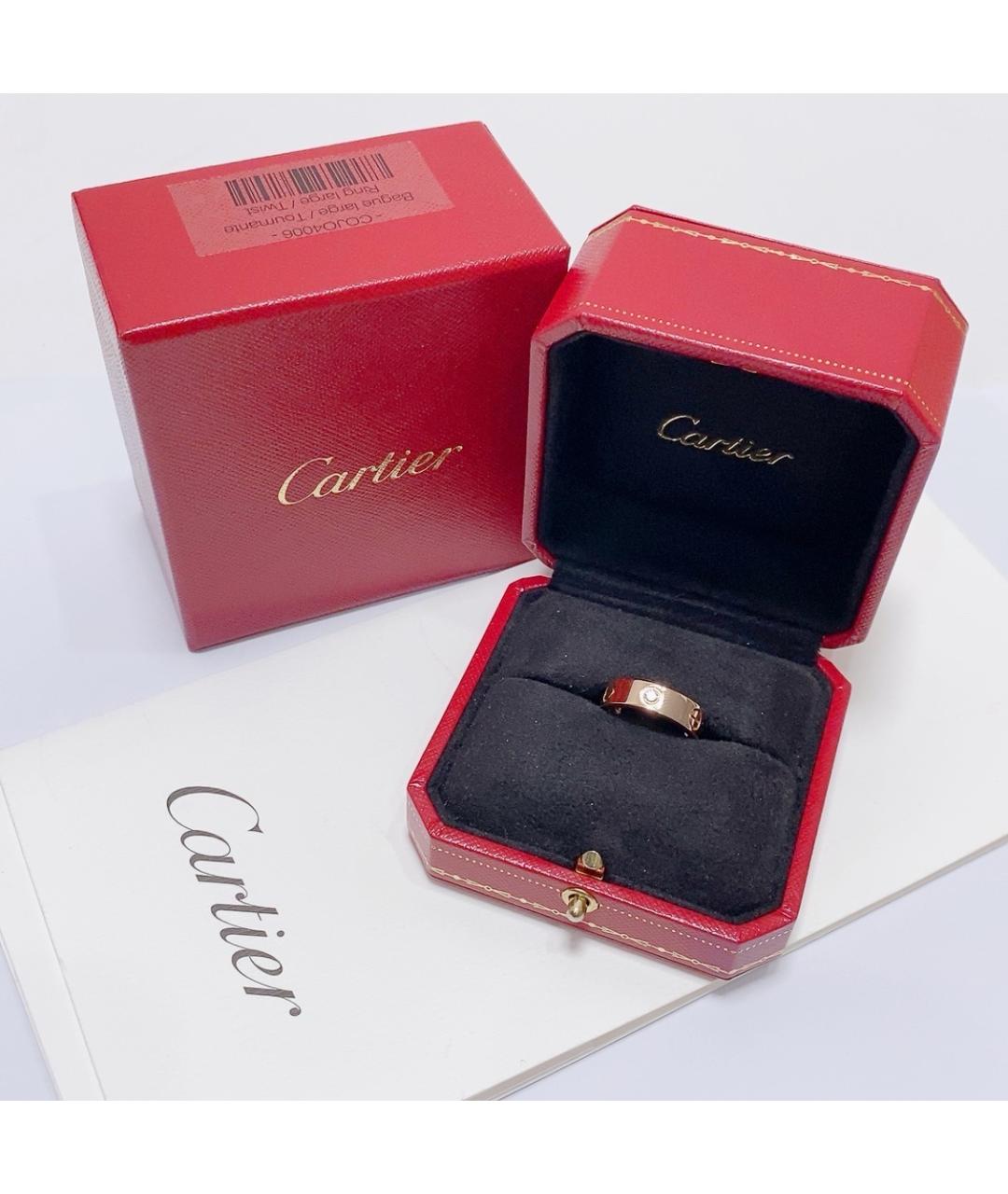 CARTIER Золотое кольцо из розового золота, фото 3