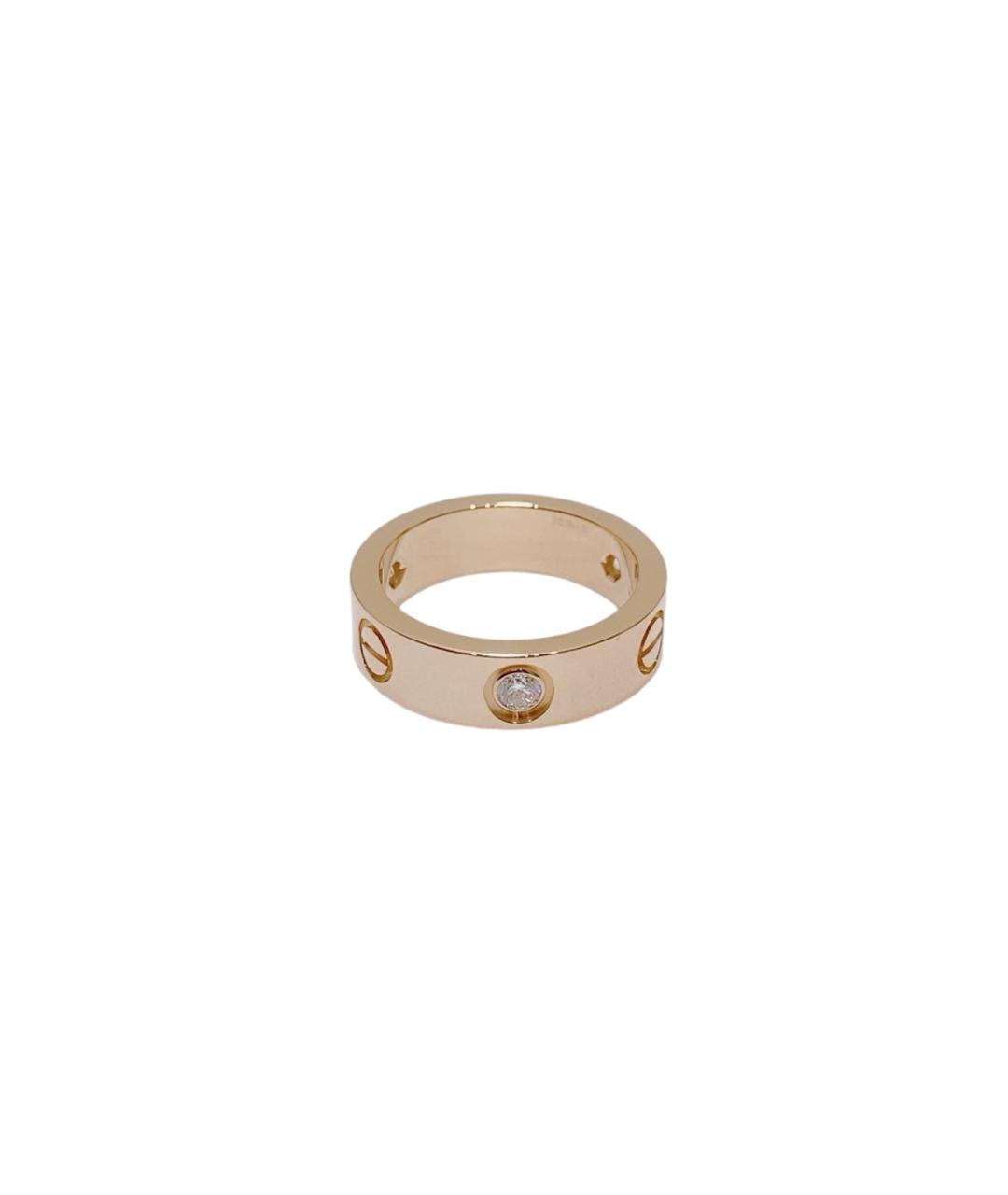 CARTIER Золотое кольцо из розового золота, фото 4