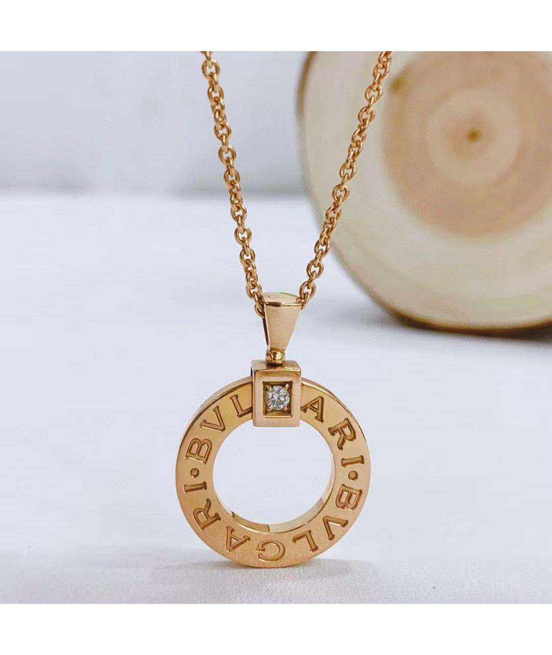 BVLGARI Золотая подвеска, фото 2