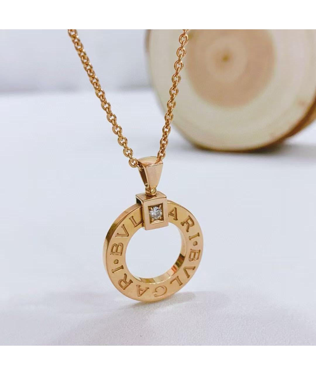 BVLGARI Золотая подвеска, фото 6