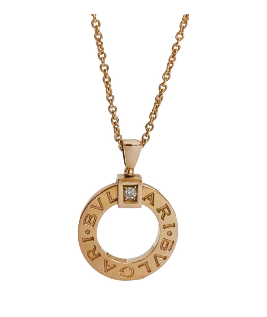 BVLGARI Золотая подвеска, фото 1