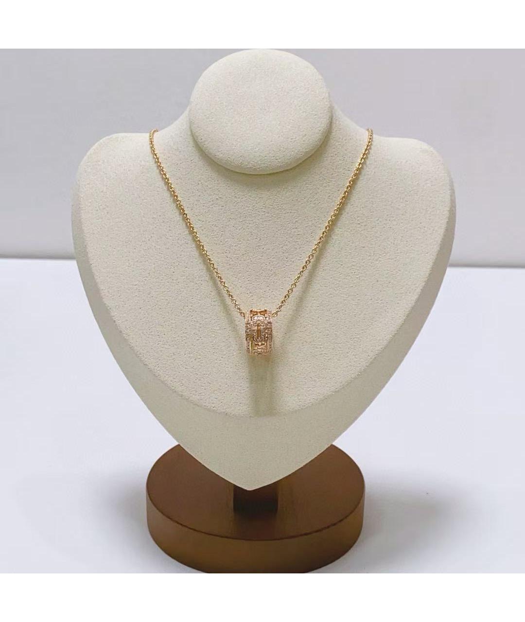 BVLGARI Золотая подвеска из розового золота, фото 3