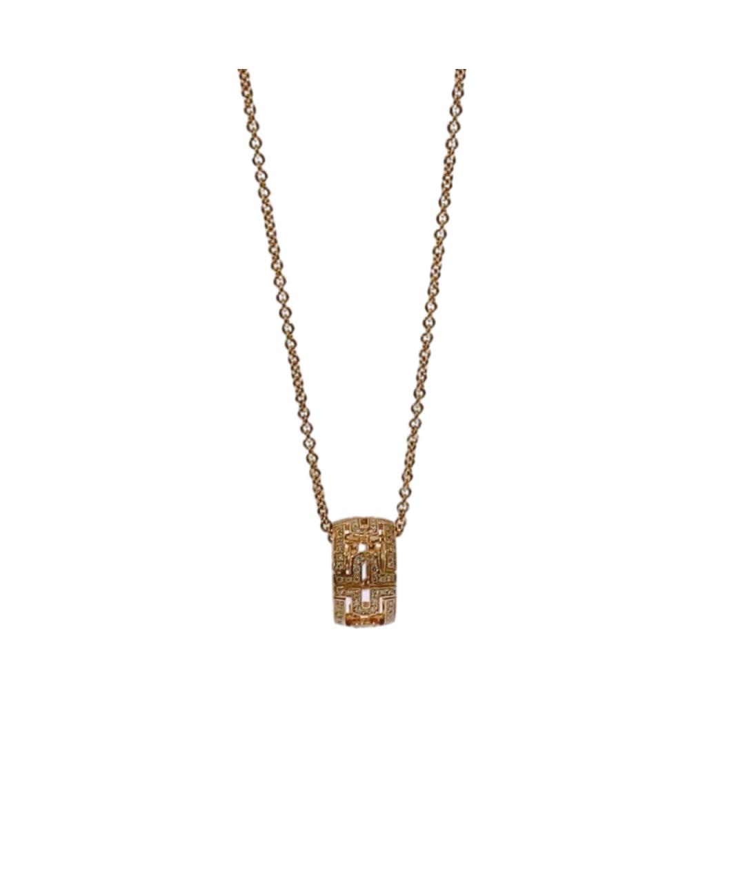 BVLGARI Золотая подвеска из розового золота, фото 1