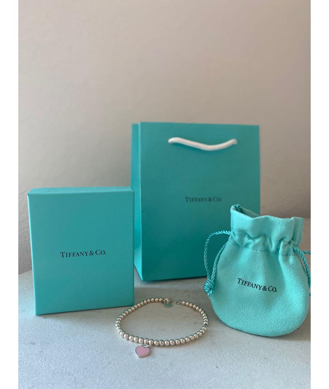 TIFFANY&CO Серебряный серебряный браслет, фото 7
