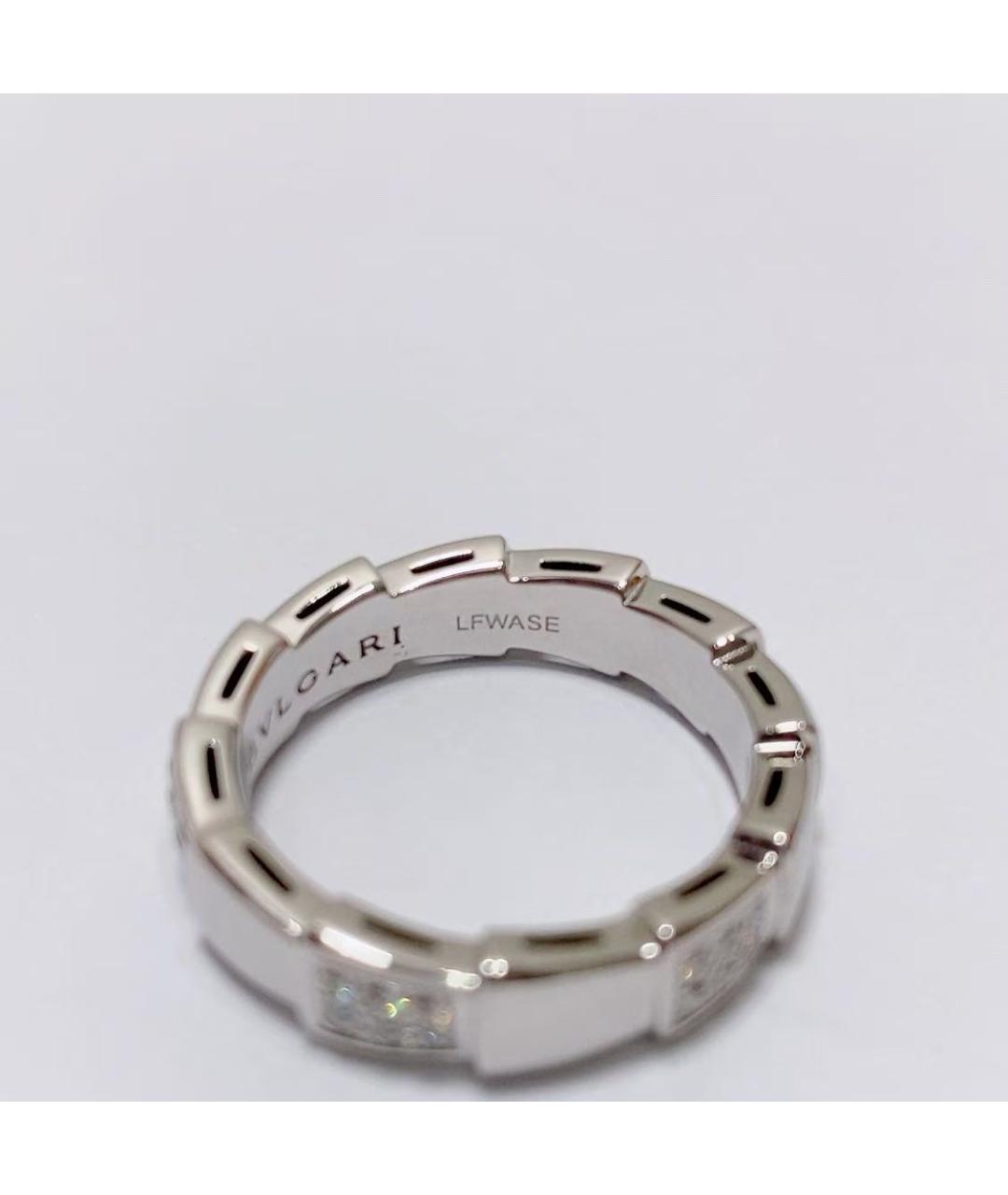 BVLGARI Серебряное кольцо из белого золота, фото 4