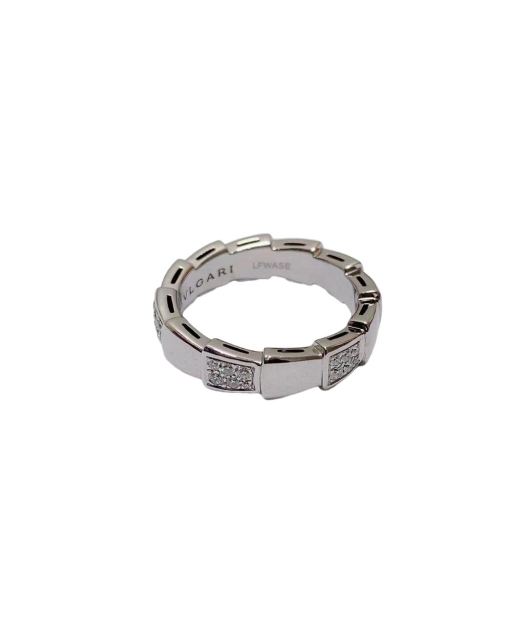 BVLGARI Серебряное кольцо из белого золота, фото 6
