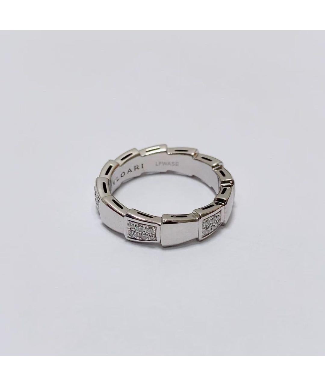 BVLGARI Серебряное кольцо из белого золота, фото 2