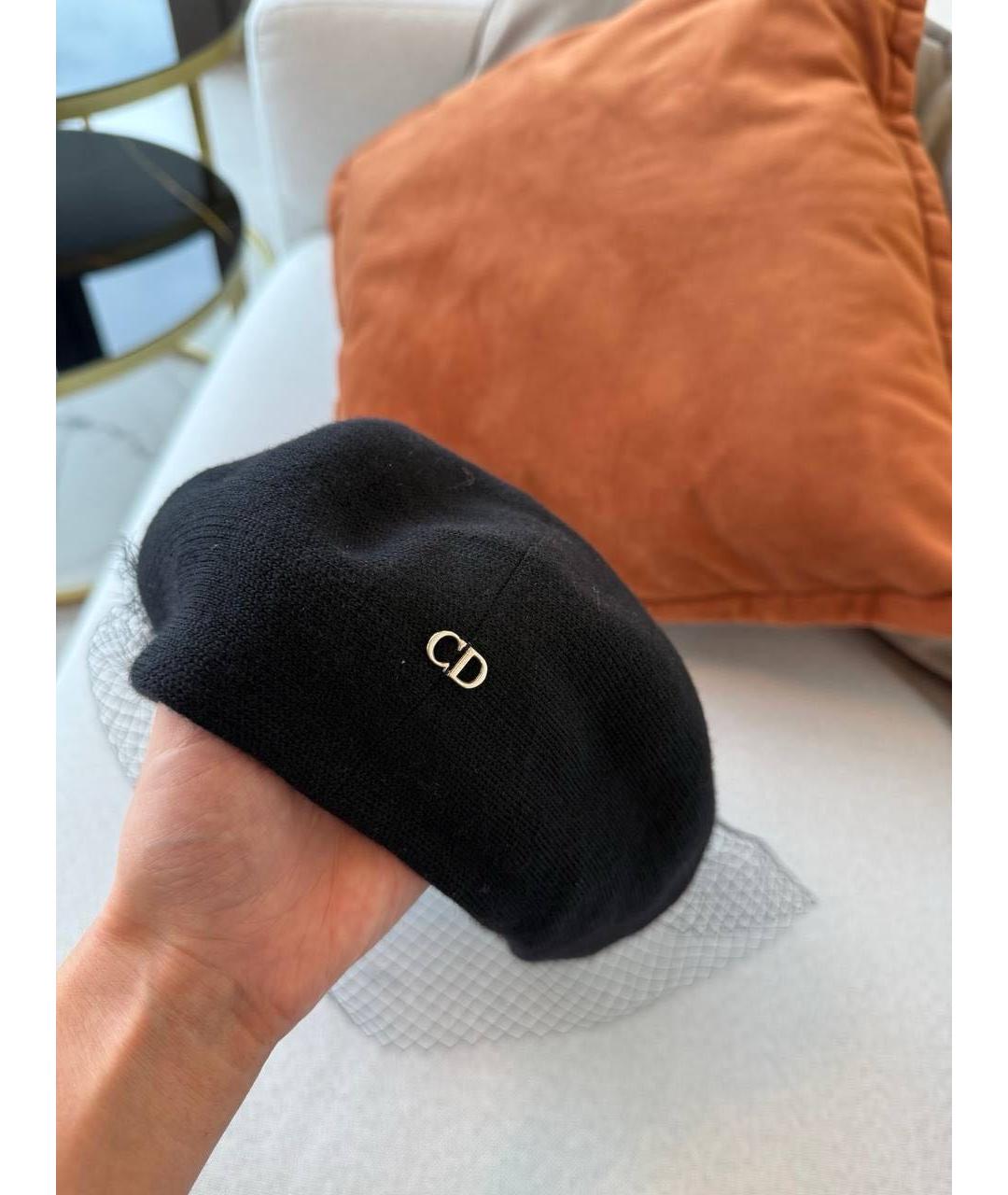 CHRISTIAN DIOR Черная кепка, фото 2