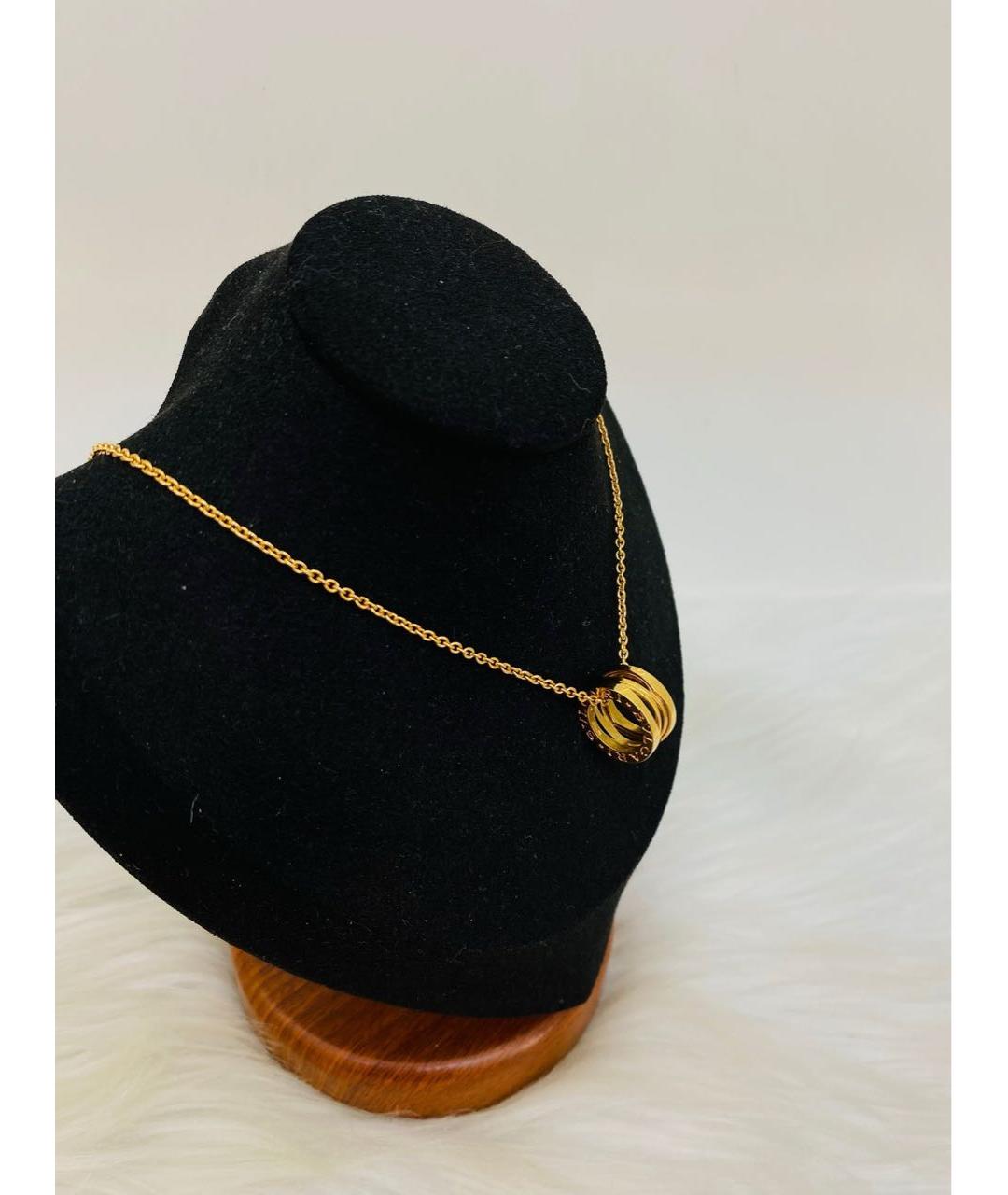 BVLGARI Золотая подвеска из розового золота, фото 3