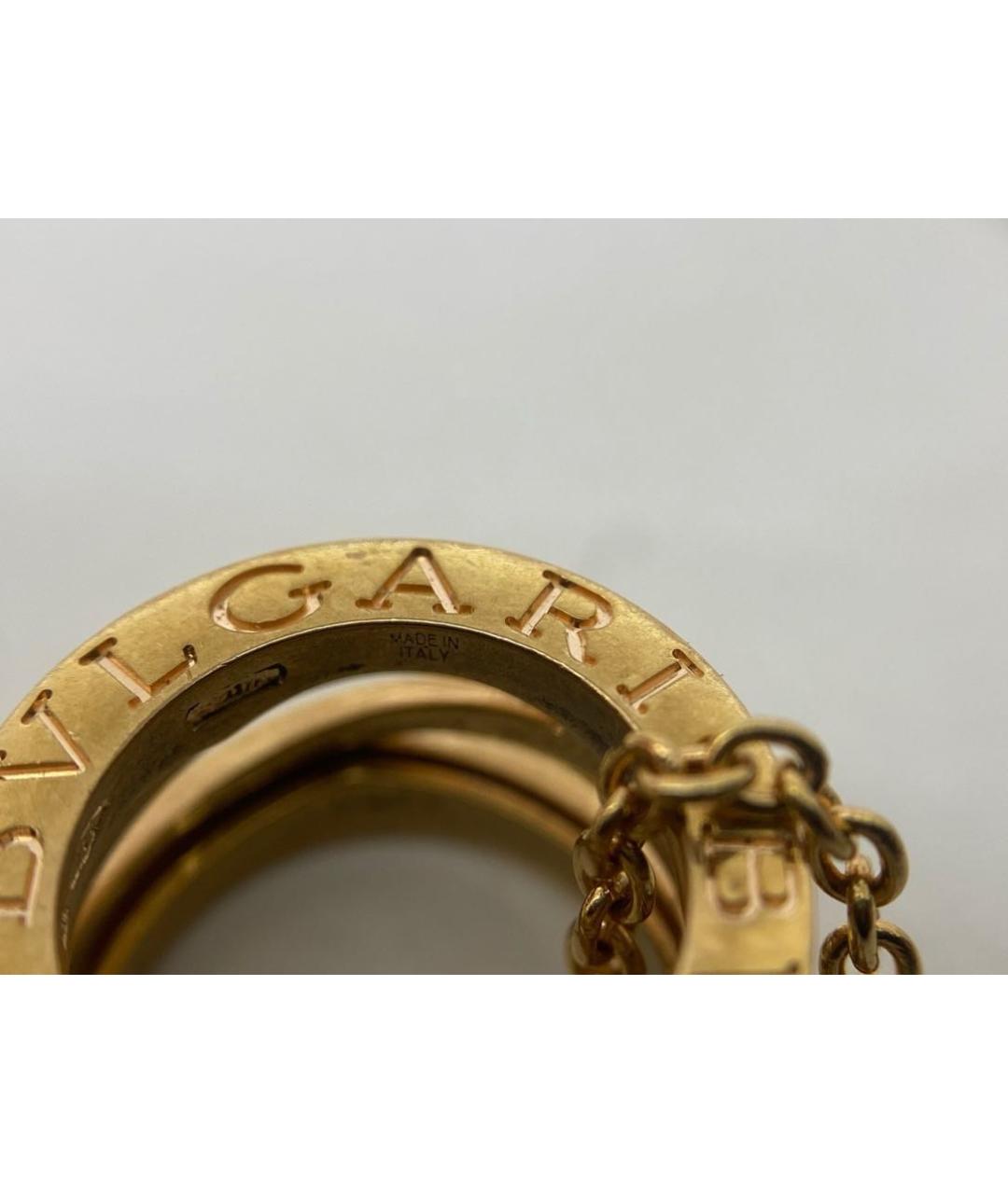 BVLGARI Золотая подвеска из розового золота, фото 5