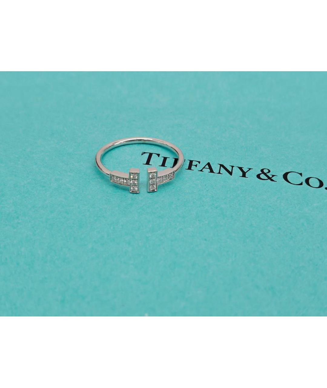 TIFFANY&CO Серебряное кольцо из белого золота, фото 3