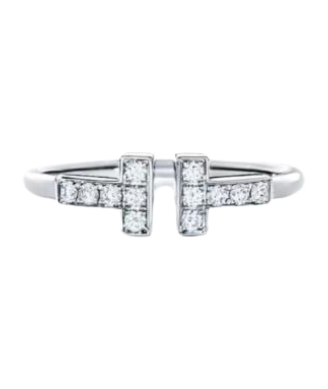 TIFFANY&CO Серебряное кольцо из белого золота, фото 1
