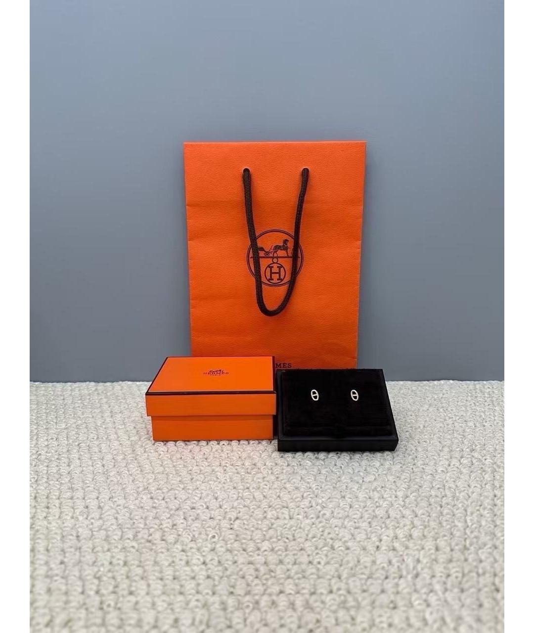 HERMES Золотые серьги из розового золота, фото 2
