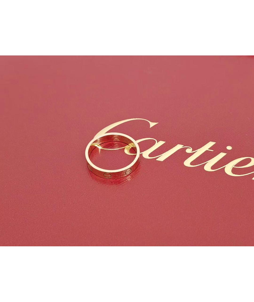 CARTIER Золотое кольцо из розового золота, фото 4