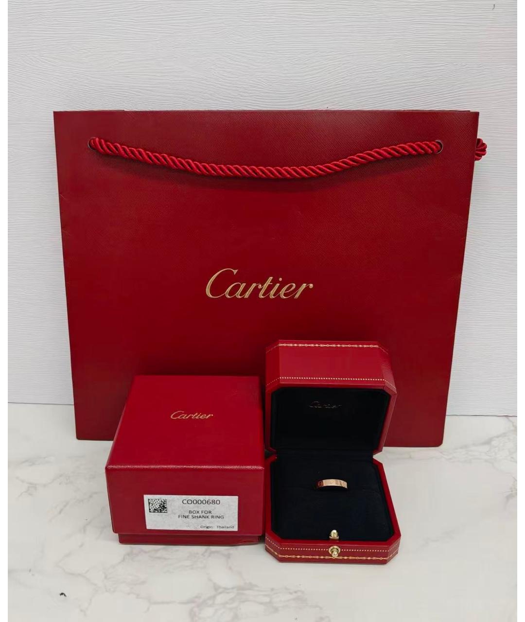 CARTIER Золотое кольцо из розового золота, фото 2