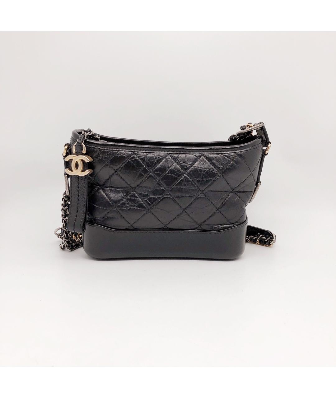 CHANEL Черная сумка через плечо, фото 7