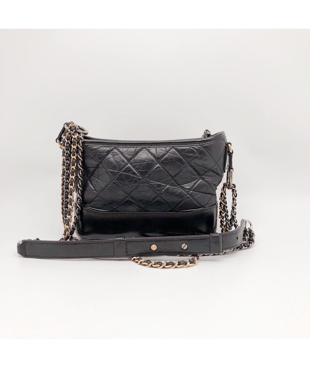 CHANEL Черная сумка через плечо, фото 3