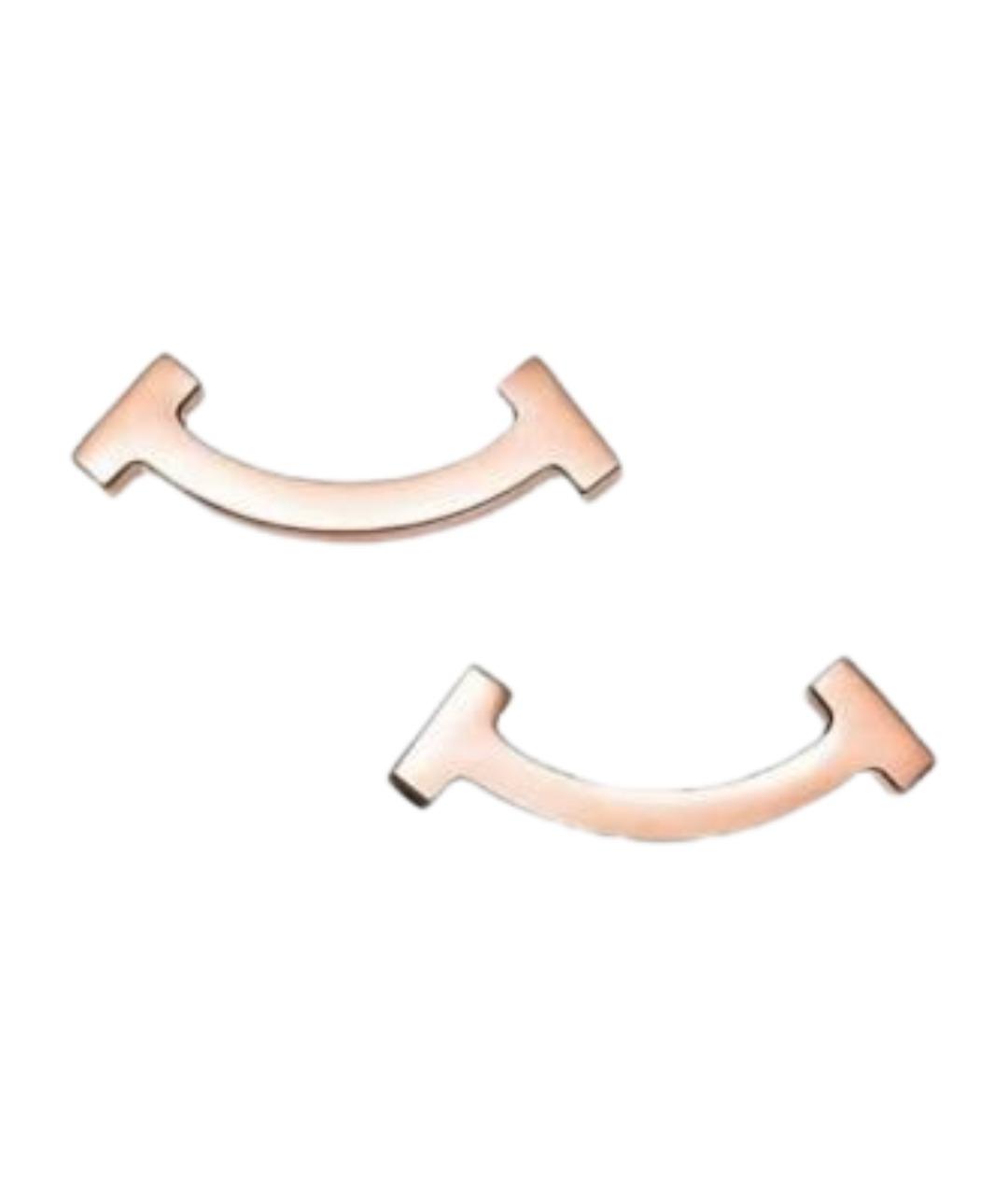 TIFFANY&CO Золотые серьги из розового золота, фото 1