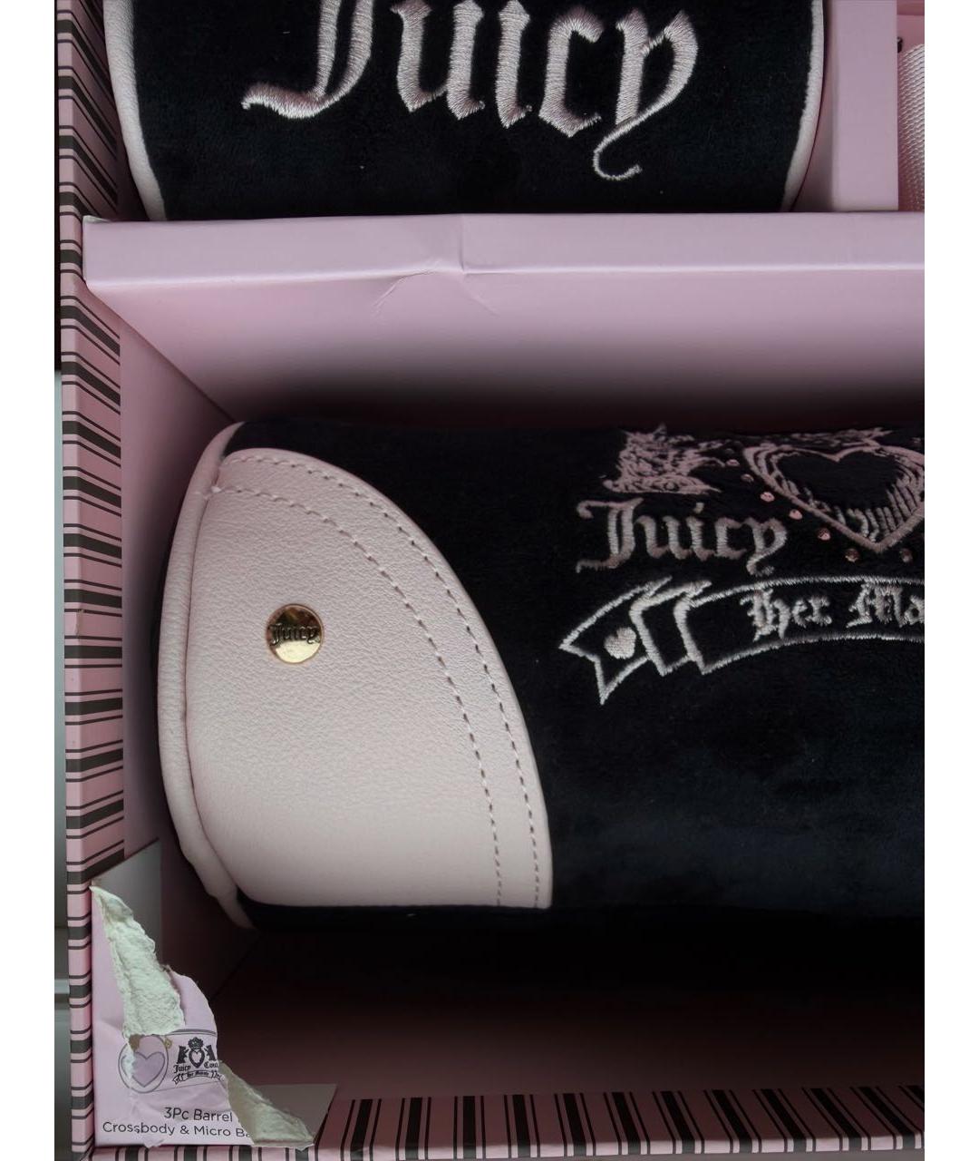 JUICY COUTURE Черная сумка с короткими ручками, фото 8