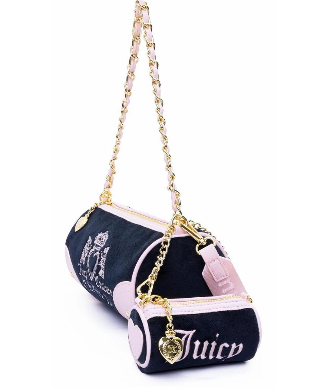 JUICY COUTURE Черная сумка с короткими ручками, фото 2