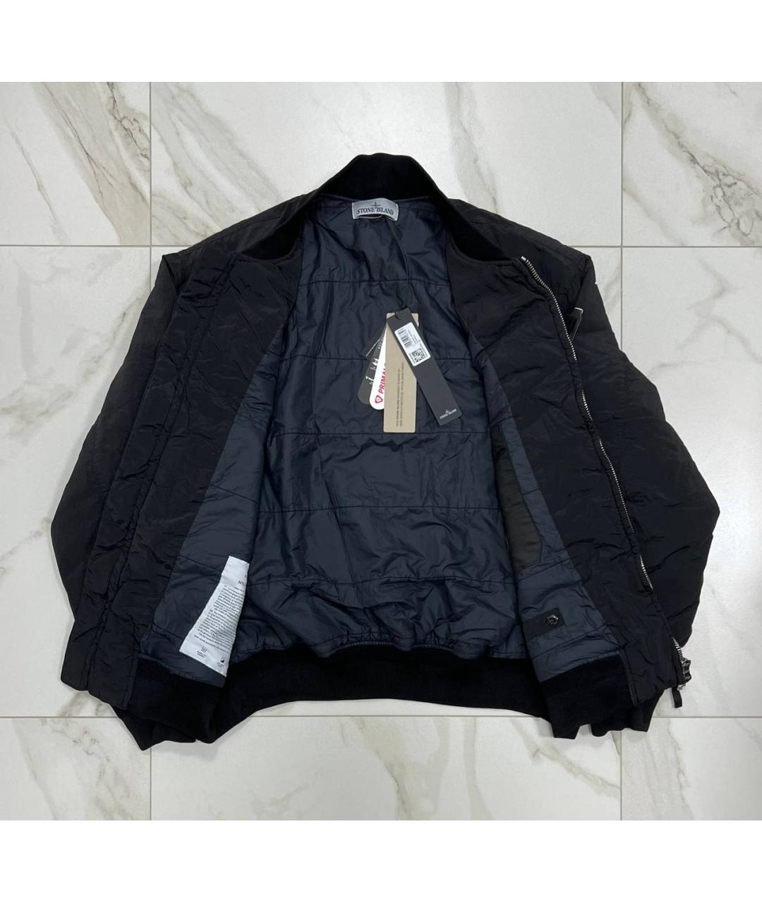 STONE ISLAND Черная куртка, фото 3