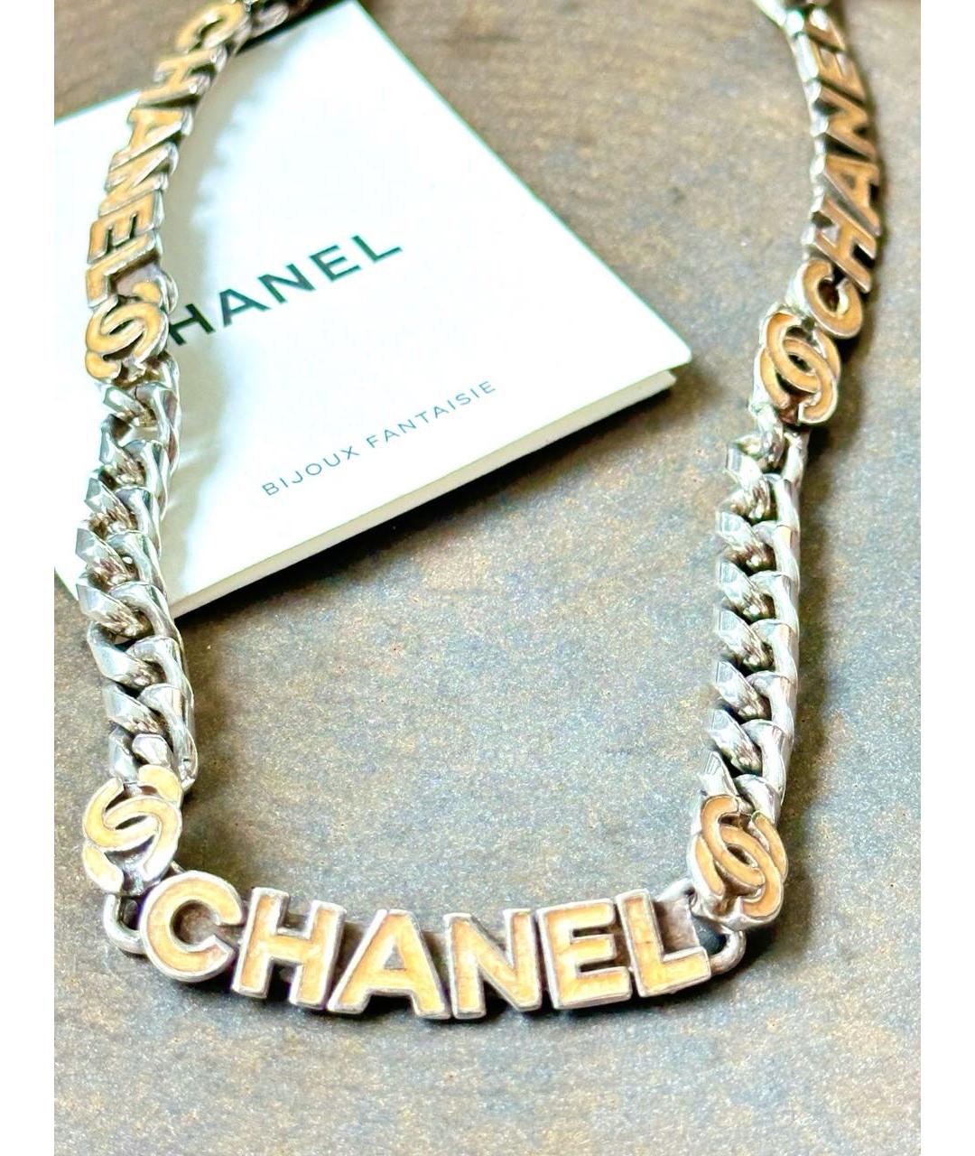 CHANEL Золотое колье, фото 2