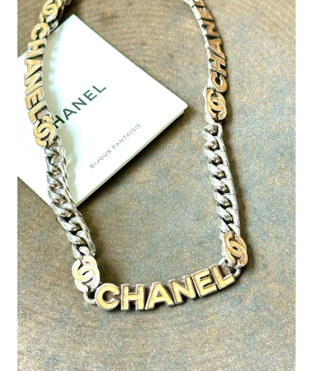 CHANEL Золотое колье, фото 3