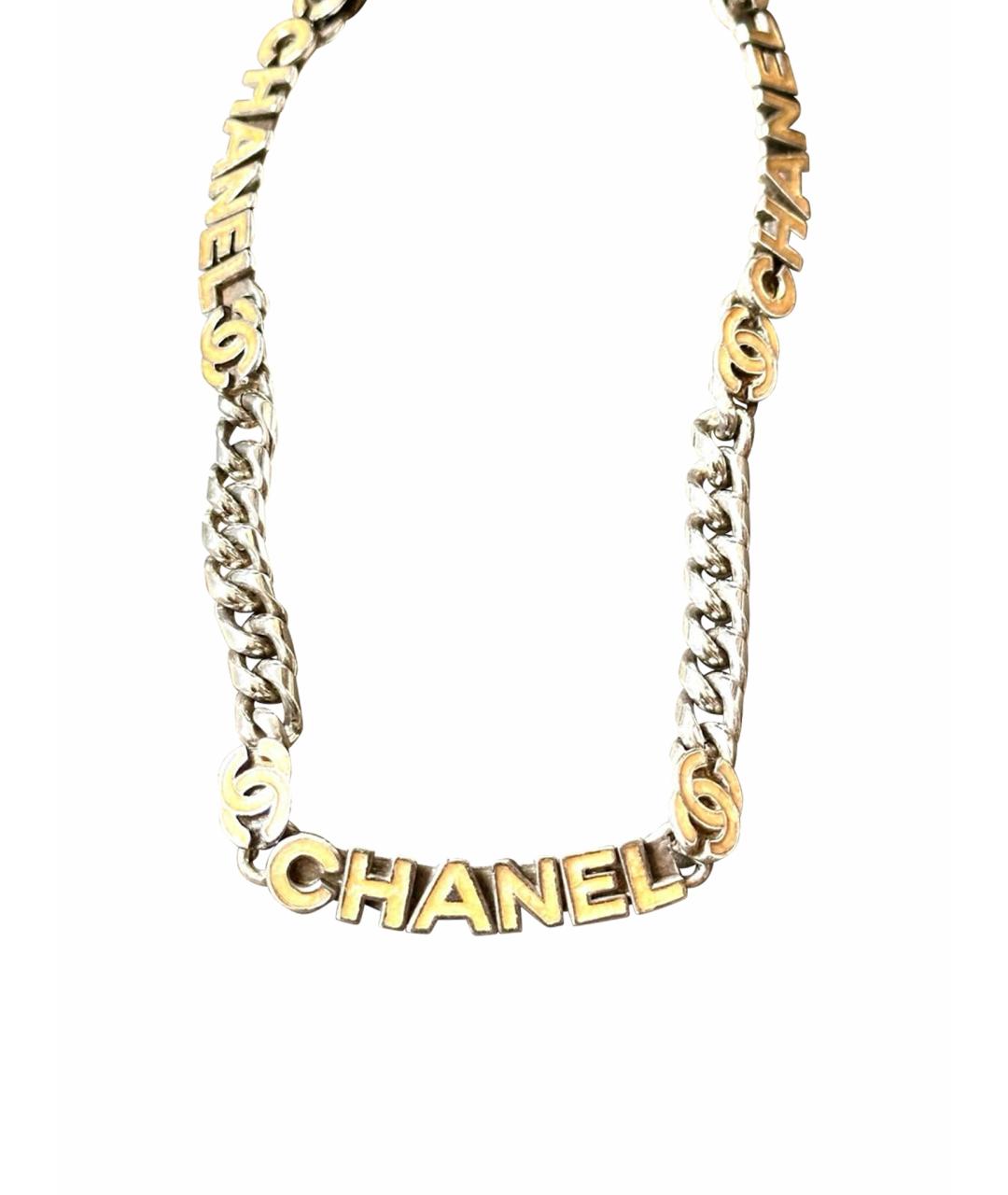 CHANEL Золотое колье, фото 1