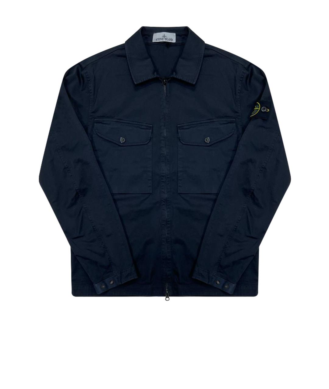 STONE ISLAND Темно-синяя куртка, фото 7