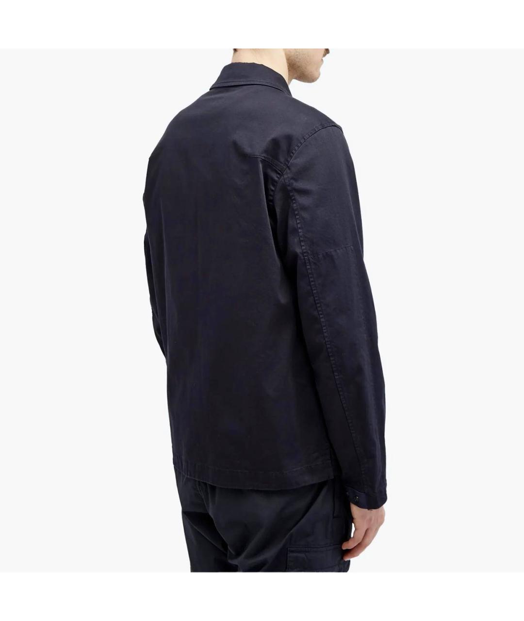 STONE ISLAND Темно-синяя куртка, фото 6