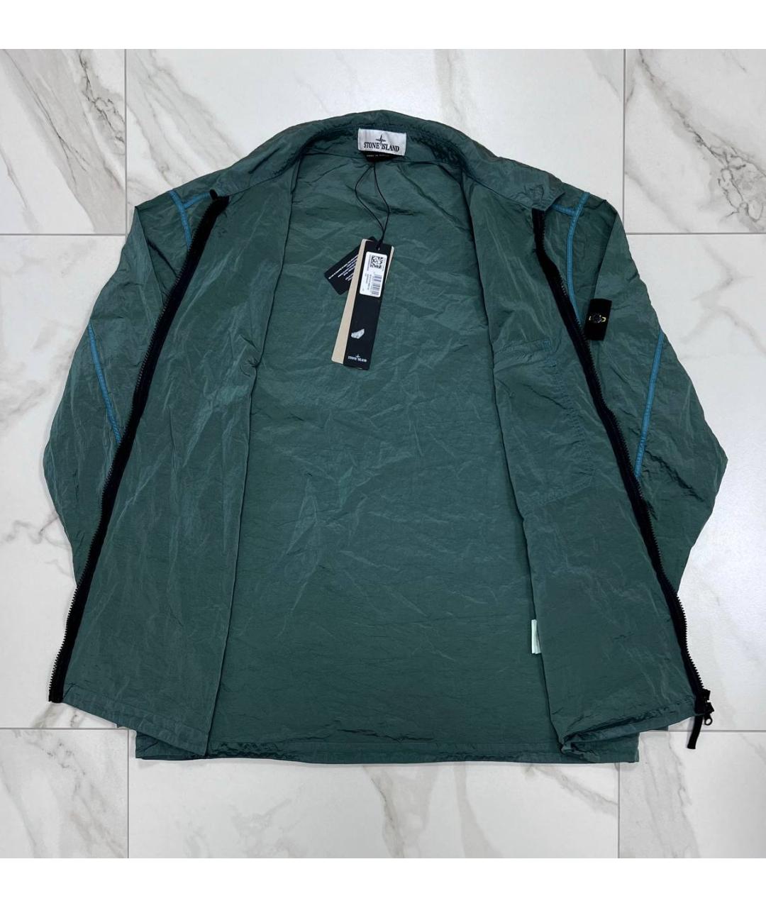 STONE ISLAND Зеленая куртка, фото 4