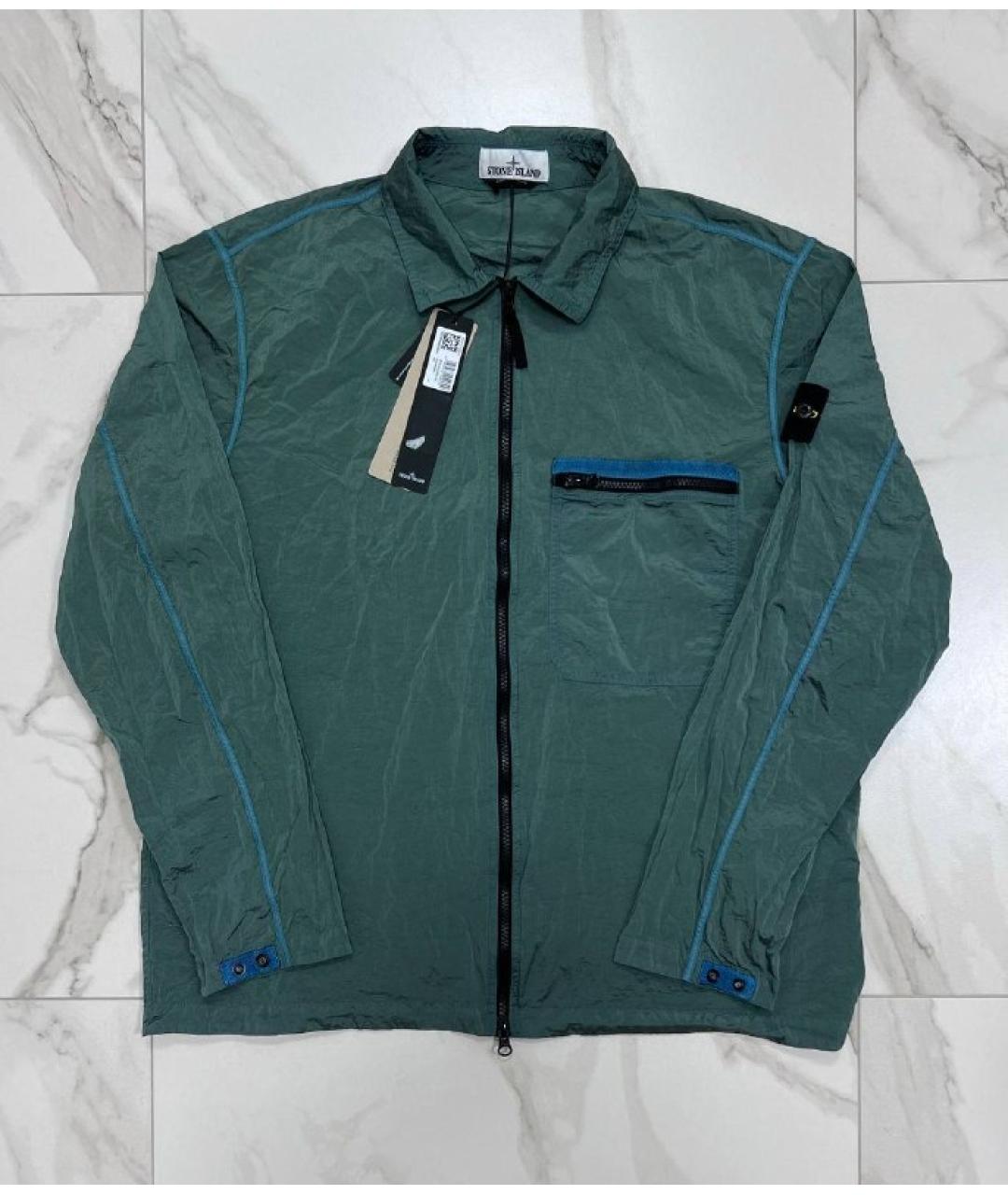 STONE ISLAND Зеленая куртка, фото 8