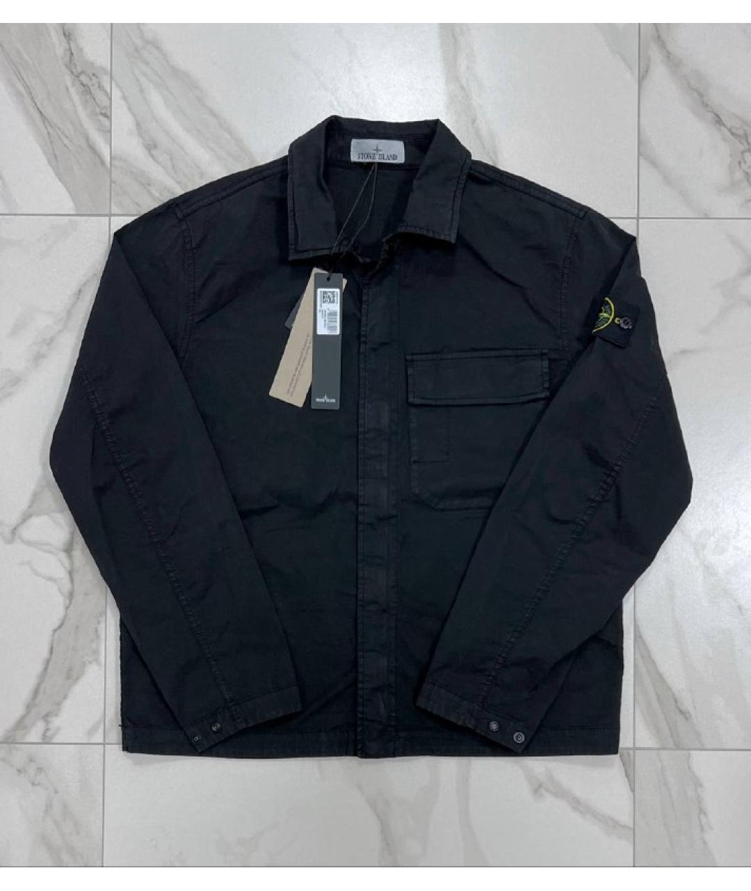 STONE ISLAND Черная куртка, фото 7
