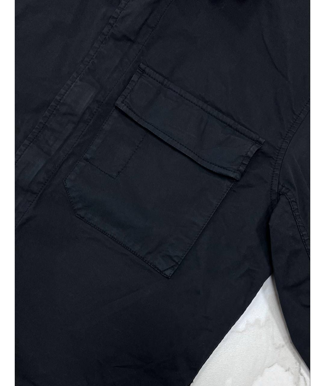STONE ISLAND Черная куртка, фото 2