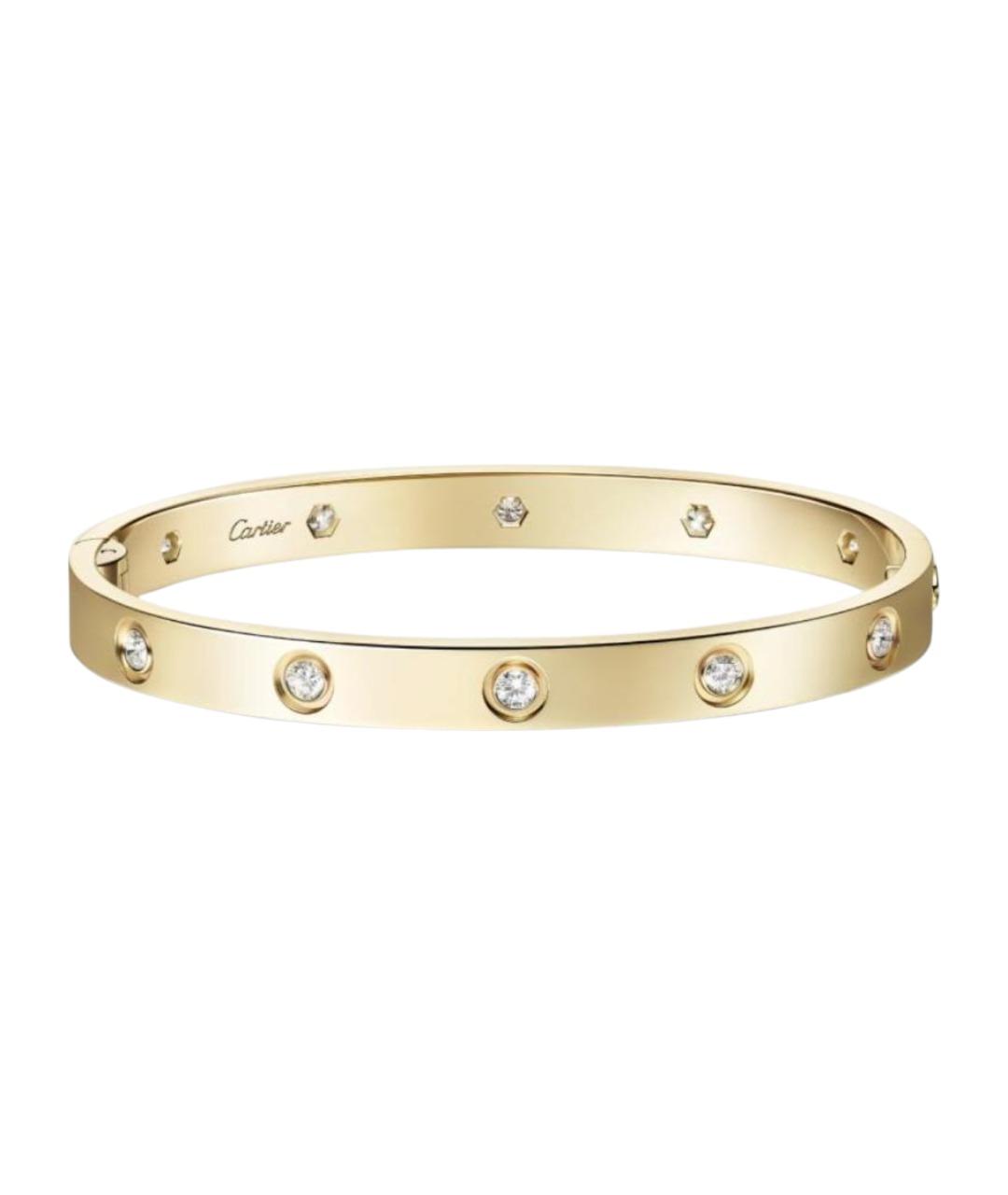 CARTIER Золотой браслет из желтого золота, фото 1