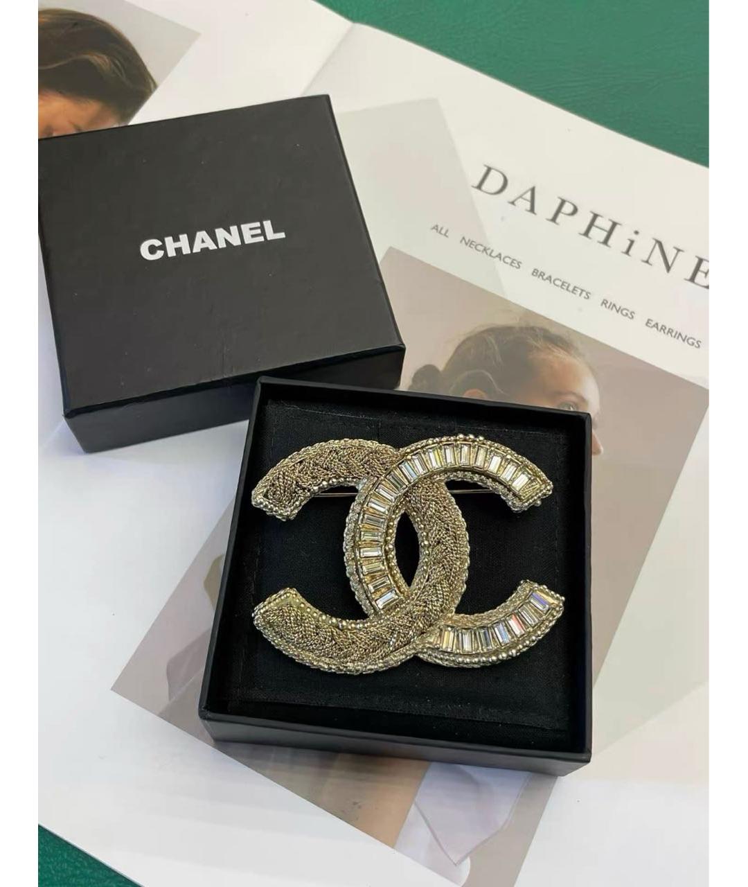CHANEL Золотая булавка / брошь, фото 4