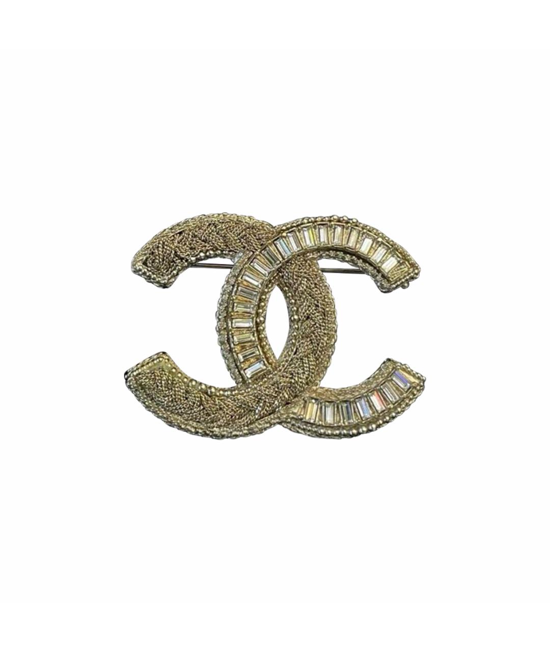 CHANEL Золотая булавка / брошь, фото 1
