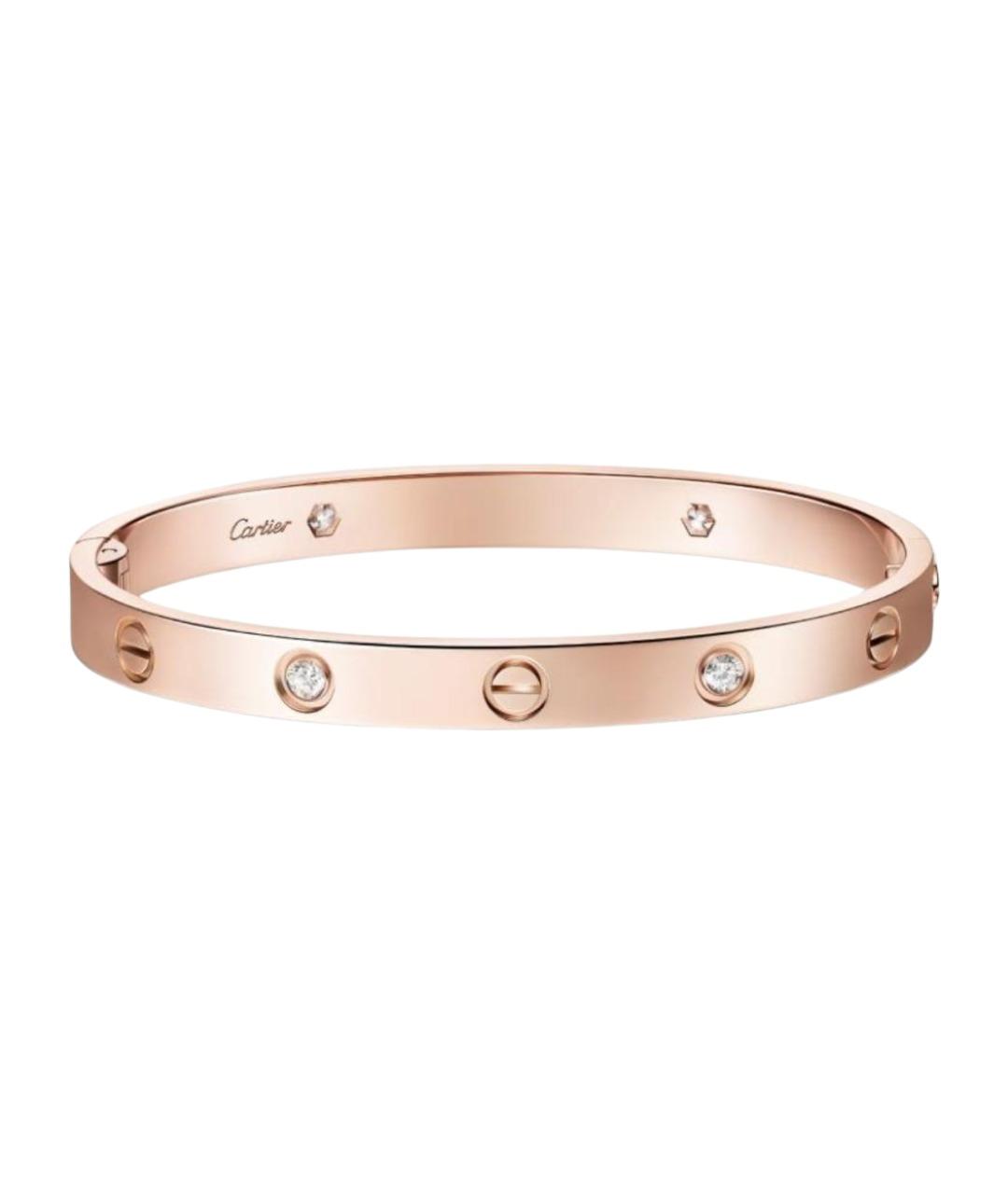 CARTIER Золотой браслет из розового золота, фото 1
