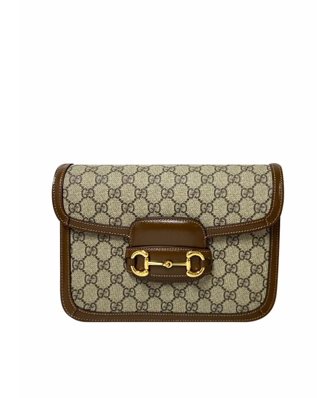 GUCCI Бежевая сумка через плечо, фото 1